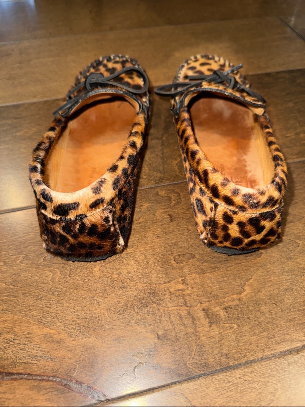 Isabel Marant Leopard Print Moccasin Loafers - Picture 3 of 5
